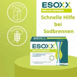 Esoxx Reflux Defence Kautabletten – GERD-Symptome schnell loswerden> New