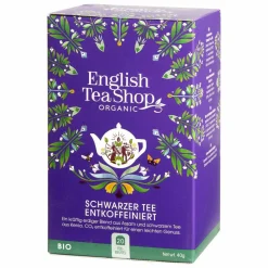 ETS - Schwarzer Tee ENTKOFFEINIERT - koffeinfreier Tee bio>English Tea Shop