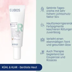 EUBOS KÜHL & KLAR ANTI-RÖTUNG CC Creme LSF 50| Sale