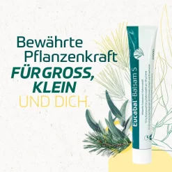Eucabal-Balsam – Pflanzlicher Erkältungsbalsam für die ganze Familie – Befreit die  Atemwege und fördert das Abhusten – Frei von Menthol, Campher und Konservierungsstoffen>
