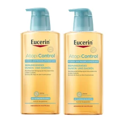® AtopiControl Dusch- und Badeöl - Jetzt 20 % mit dem Code 20 sparen|Eucerin Hot