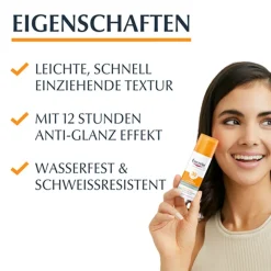 ® Oil Control Face Sun Gel-Creme LSF 30 – hoher Sonnenschutz mit 8 Stunden Anti-Glanz Effekt, auch für zu Akne neigende Haut - Jetzt 20 % mit dem Code 20 sparen|Eucerin Online