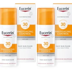 Eucerin® Photoaging Control Face Sun Fluid LSF 30 – hoher Sonnenschutz hilft gegen Photoaging und reduziert Falten sichtbar - Jetzt 20 % mit dem Code eucerin20 sparen> Hot