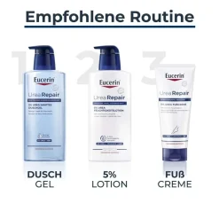 ® UreaRepair 5% Urea Feuchtigkeitslotion – 48h intensive Pflege für trockene bis sehr trockene Haut - Jetzt 20 % mit dem Code 20 sparen|Eucerin Outlet