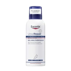 ® UreaRepair 10% Urea Fußschaum – 48h Fußpflege für trockene Haut mit feuchtigkeitsspendender Urea und beruhigendem Duft - Jetzt 20 % mit dem Code 20 sparen|Eucerin Best
