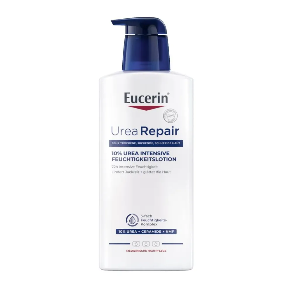 ® UreaRepair 10% Urea Intensive Feuchtigkeitslotion – Körperlotion für sehr trockene bis extrem trockene Haut - Jetzt 20 % mit dem Code 20 sparen|Eucerin Online