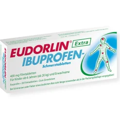 EUDORLIN® Extra Ibuprofen Schmerztabletten| Online