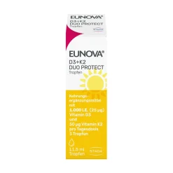 ® DuoProtect Vitamin D3+K2 1000 I.E./50 µg Tropfen|Eunova Outlet