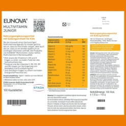® Junior Kautabletten Multivitamine für Kids|Eunova Outlet
