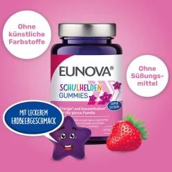 ® Schulhelden Gummies mit Eisen und Erdbeergeschmack + Schleichtier Hase GRATIS|Eunova Discount