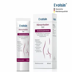 ® Hämorrhoiden Gel - Hämorrhoiden Salbe gegen Brennen, Schmerz & Juckreiz>Evolsin Discount