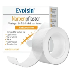 Evolsin® Transparentes Narbenpflaster – für Narben aller Art – Narbenpflaster aus Silikon reduziert sichtbar Narben - für eine einfache Behandlung (200 cm)| Outlet