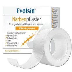 Evolsin® Transparentes Narbenpflaster – für Narben aller Art – Narbenpflaster aus Silikon reduziert sichtbar Narben - für eine einfache Behandlung (200 cm)| Outlet