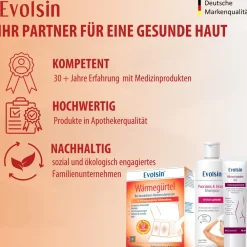 ® Wärmegürtel – Wärmeumschläge zur Linderung muskulärer Rückenschmerzen|Evolsin Discount