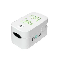 EVOLU PULS OXIMETER Finger-Pulsoximeter extra soft für Zuhause + unterwegs> Clearance