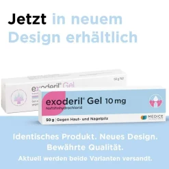 exoderil Gel die Rettung bei Fuß- & Nagelpilz| Clearance