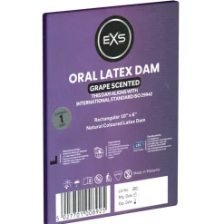 EXS *Grape Scented Oral Latex Dam*| New