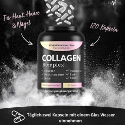 ® Collagen Hyaluronsäure Komplex 120 Kapseln Kollagen><noscript><img width=
