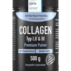 ® Collagen Pulver, Bioaktives Kollagen Typ 1, 2 & 3|EXVITAL Sale
