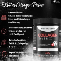 EXVital® Collagen Pulver von Schweizer Alpenkühen aus Grasfütterung> Discount