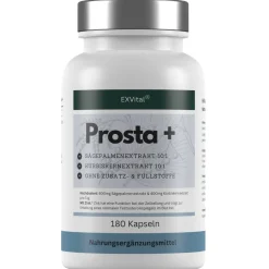 EXVital® Prosta+ Kapseln mit Sägepalmen-, Kürbiskernextrakt & Zink| Sale