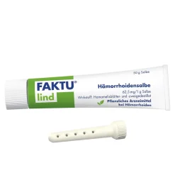 Lind Hämorrhoidensalbe - bei Jucken, Nässen, Brennen, Entzündungen, kleinen Blutungen, 50 g (mit Applikator)|FAKTU Best