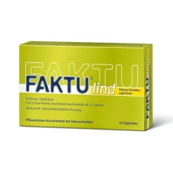 Lind Hämorrhoidenzäpfchen - bei Jucken, Nässen, Brennen, Entzündungen, kleinen Blutungen, 25 Stk,  als Zäpfchen ideal für die Anwendung in der Nacht>FAKTU Sale