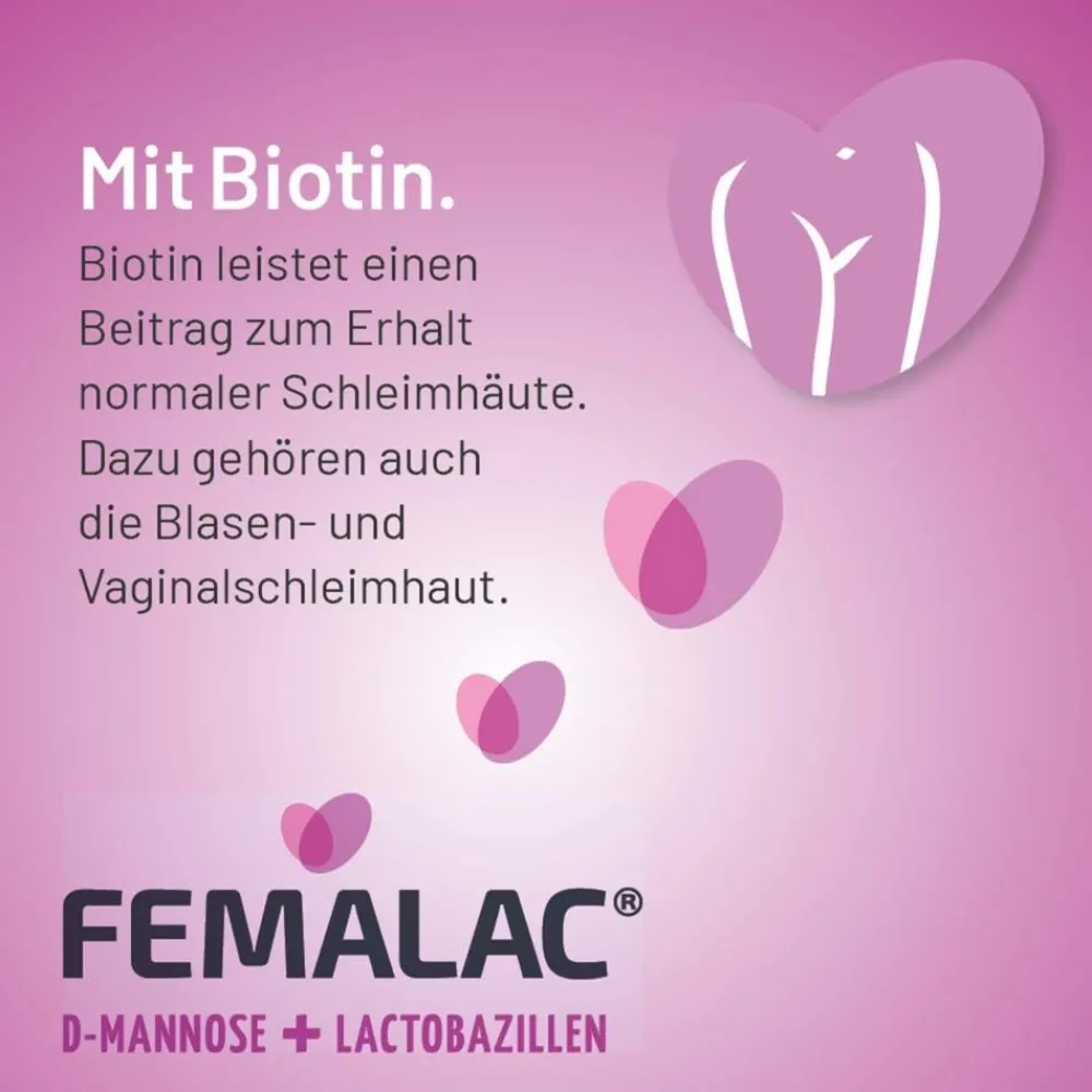 FEMALAC D-Mannose + Lactobazillen>