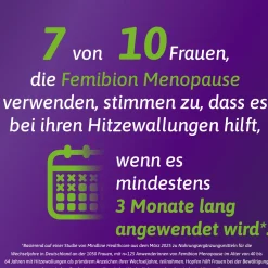 ® Menopause Hitzewallungen, hormonfreie Formulierung, Wechseljahre|Femibion