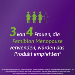 ® Menopause Plus, hormonfreie Formulierung, Wechseljahre|Femibion Best
