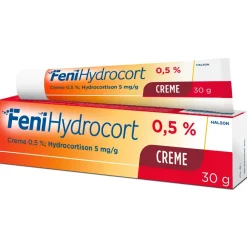 Creme 0,5 %, Hydrocortison 5 mg/g, wirksam bei Hautentzündungen>Fenihydrocort Discount