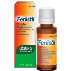 Tropfen, Dimetindenmaleat 1 mg/ ml zum Einnehmen, Antiallergikum|Fenistil Best