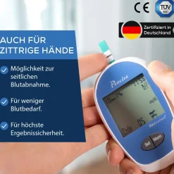 FIA Biomed Precisa Blutzuckermessgerät Set| Clearance