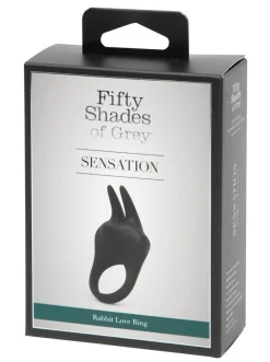 - Sensation Vibrating Rabbit Love Ring|Fifty Shades of Grey Best