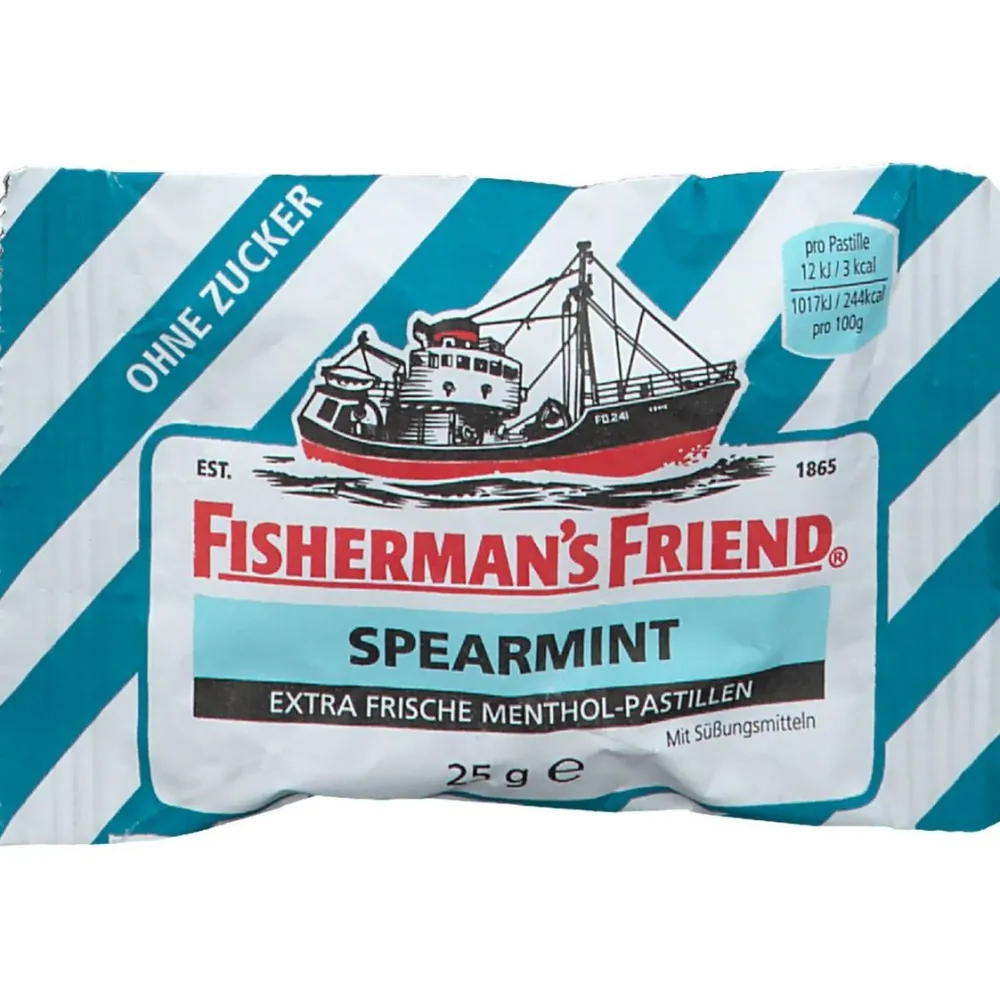 FISHERMAN’S FRIEND® Spearmint ohne Zucker|Fisherman's Friend Online