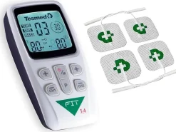 Fit 5.4 TENS/EMS: 3-in-1 Reizstromgerät, Schmerzlinderung, Training, Massage, inkl. 4 Elektroden| Sale