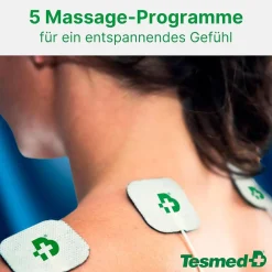 Fit 5.4 TENS/EMS: 3-in-1 Reizstromgerät, Schmerzlinderung, Training, Massage, inkl. 4 Elektroden| Sale