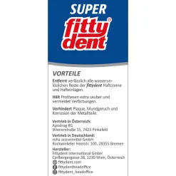 fittydent super Reinigungstabletten| Online
