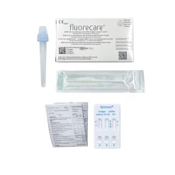 ® 4in1 SARS-CoV-2, Influenza A/B & RSV Combo-Schnelltest + Gratis Nanovio FFP2 Maske|fluorecare Best