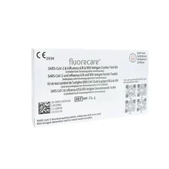 ® 4in1 SARS-CoV-2, Influenza A/B & RSV Combo-Schnelltest|fluorecare Hot
