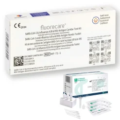 Kombi-Schnelltest (Covid & Influenza & RSV) | GRATIS parahealth Corona Tests>fluorecare Best