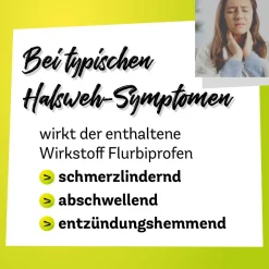 Flurbiprofen Dexcel® 8,75 mg/Dosis, bei Halsschmerzen| Clearance
