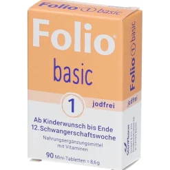 1 basic jodfrei Filmtabletten|Folio Online