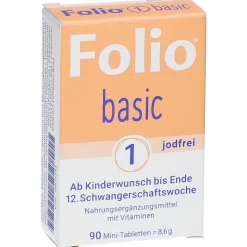 1 basic jodfrei Filmtabletten|Folio Online