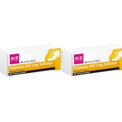 Folsäure AbZ 5 mg> Clearance