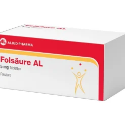 Folsäure AL 5 mg Tabletten bei Folsäuremangel>Aliud Hot