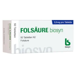 Folsäure biosyn 5 mg Tabletten> New