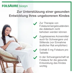 Folsäure biosyn 5 mg Tabletten> New