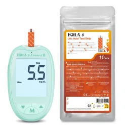 FORA 6 Connect Harnsäure-Messgerät - mg/dl - The Tester> Hot