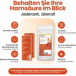 FORA 6 Connect Harnsäure-Messgerät - mg/dl - The Tester| Online